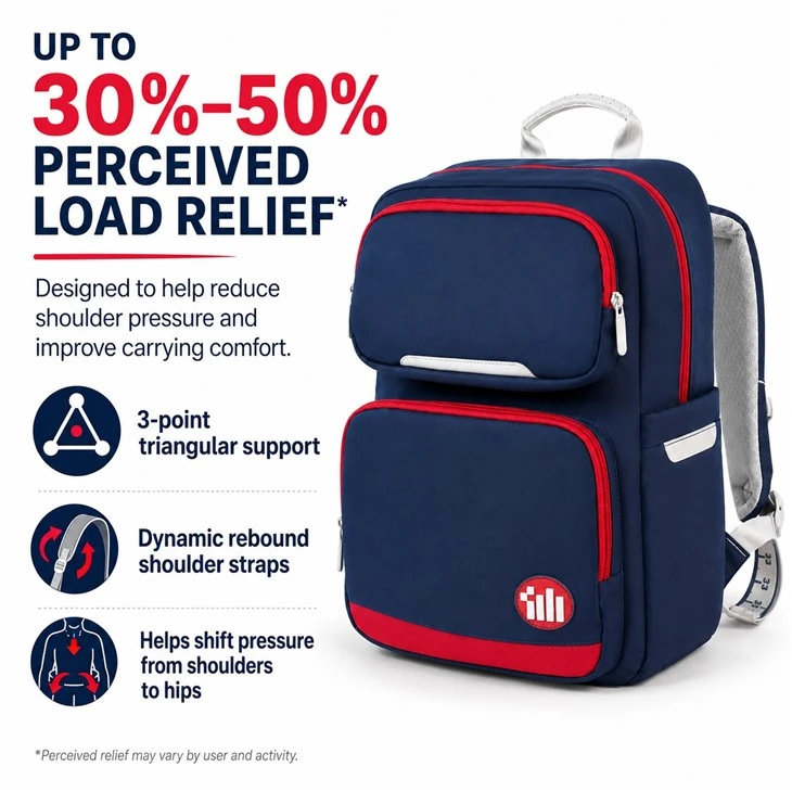 Ergonomic Spine Support Kids Backpack For Boy high quality