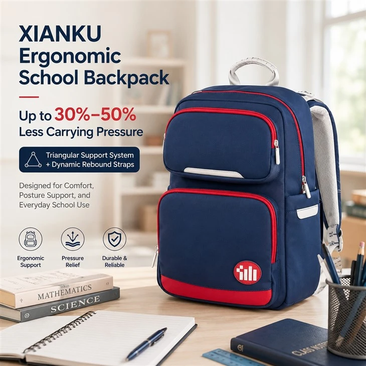 Ergonomic Spine Support Kids Backpack For Boy best
